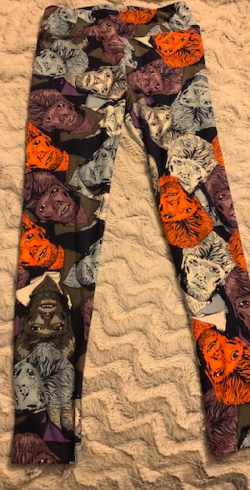 Lularoe werewolf print leggings